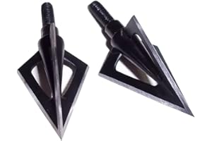 SHARROW 6pcs Tir à l'arc Chasse Pointe de Flèche Broadheads pour l'arc et Les Flèches