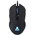 The G-Lab - Kult Helium USB Wired Gamer Mouse - Optical Sensor 800 to 6400 DPI, 7-Color LED Backlight, 6 Buttons - Comfortabl