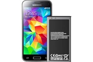 ABTTER 2600 mAh Akku für Samsung Galaxy S5 Mini,[Upgrade] Lithium-Ionen-Akku EB-BG800BBE der Modelle SM-G800F,Duos SM-G800H