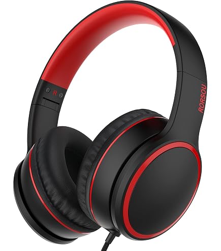 Roxel RX110 On-Ear-Kopfhörer – Faltbar, Mit Mikrofon, 40-mm-Treiber, 1,5-m-Kabel, Kompatibel Mit Android & IOS – In 6 Farben