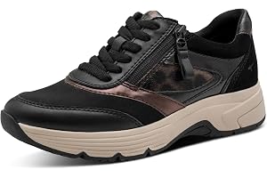 Tamaris dam Tamaris Comfort Damen Sneaker Flach Mit Reißverschluss ElastischSneaker