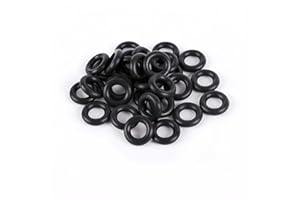 Boxonly Guarnizione ad anello in gomma nitrilica, diametro esterno 21 mm, diametro interno 16 mm, larghezza 2,5 mm, confezione da 50