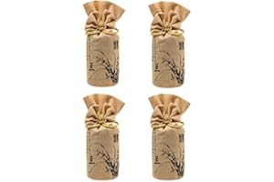DAWWOTI Bambuskohle Luftreinigungsbeutel, Aktivkohle-Geruchsabsorber Fresheners Feuchtigkeitsabsorbiervorrichtung Für Heim, Auto, Usw. (4 Pack Jede 250G)