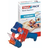 tesa Economy Manual Dispenser, Manual Adhesive Tape Dispenser for Packing | Professional quality heavy duty dispenser - For p
