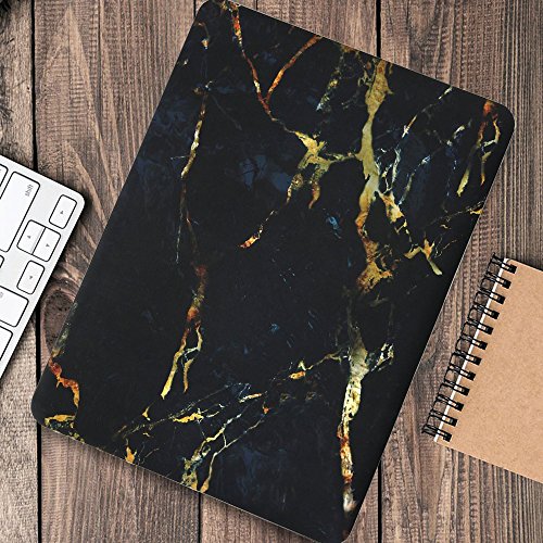 Pasonomi   MacBook Air 13 H  lle - Ultra D  nn Plastik Hartschale Case Cover Schutzabdeckung Etui f  r Apple MacBook Air 13 3   A1466   A1369   Black 