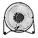 Price comparison product image Tinksky USB Desk Fan Mini Metal Electric Cooling Fan for PC Laptop Notebook (Black)
