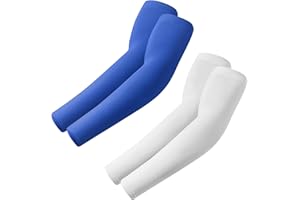 fuinloth Manchettes de Bras pour Homme et Femme, Anti UV Protection Gaming Sport