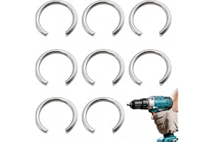 NICEWAT 8 stycken ringfjäder 231907-1 nr 10, slagskruvsfjäder reservdel kompatibel med Makita DTW1002 DTW450 DTW300 DTW285 DT