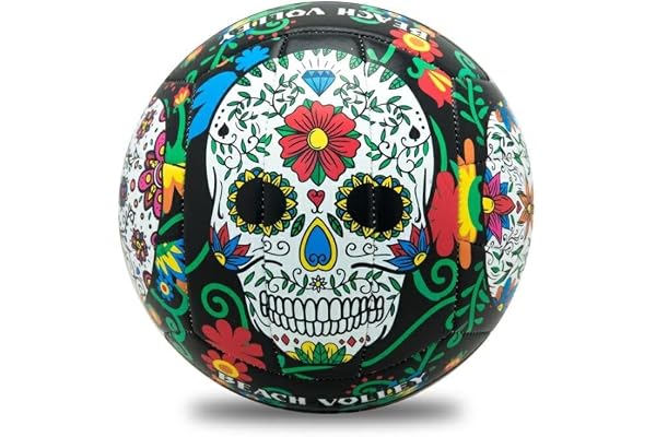 Teokaido – Ballon de Beach Volley TG.5 – Tête de Mort