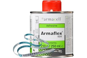 SCORPROTECT Armaflex Armacell® Colle 520 pour plaques en caoutchouc et tuyaux 0,25 l Boîte pinceau
