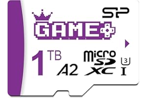 ‎SP SILICON POWER Silicon Power 1 TB Superior Gaming Micro SDXC UHS-I (U3), V30 4K A2, Hochgeschwindigkeits-MicroSD-Karte mit Adapter, Design für Steam Deck, ROG Ally und Nintendo-Switch