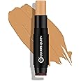 Colors Queen - Fix & Blend - Matte Foundation Stick | Full Coverage Foundation for Face Makeup with Natural Matte Finish | Waterproof Foundation with Inbuilt Blending Brush (06 - Irish, 12g)