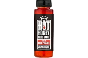 GRACE NNVG Hot Honey Doray Miel Picante con Chile Habanero. con Ingredientes 100% Naturales. Incluye válvula antigoteo para fácil manejo.