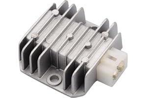 GOOFIT 4 Pin Voltage Regulator Rectifier Replacement For CG 125cc 150cc 200cc 250cc Vertical Engine ATV Dirt Bike Go Kart