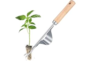 YIZHIXIANGQ Désherbeur Manuel, Arrache Racine, Désherbeur à Main, Outil de Désherbage Manuel, Arrache Racine Manuel, Convient pour Eliminer Les Mauvaises Herbes des Jardins/Potagers/Paysages (A)