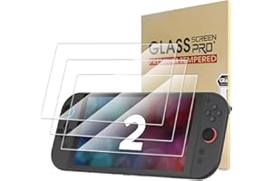 Bighan Lot de 3 Protection D'écran Compatibles Avec Nintendo Switch 2, Film Protection écran en Verre Trempé, HD Clair