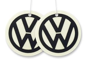 BRISA VW Collection – Volkswagen odświeżacz powietrza, dozownik zapachów, drzewo zapachowe do samochodu/samochodu (Energy/VW/zestaw 2 szt.)
