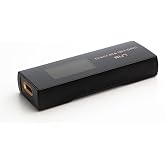 CAYIN 1-Bit Diren&ccedil;li Merdiven DAC, DSD64/128/256 Desteği, OLED Ekran ve Dahil Deri Kılıf ile RU7 Taşınabilir USB DAC/Amp Dong