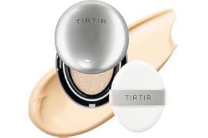 TIRTIR Korean Pillow Primer Aura Glow Silver Cushion In Mini Size (0.15 fl oz) 13N Fair Ivory