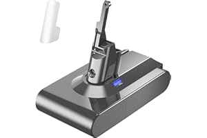 BONADGET V8 6000mAh Batterie pour Dyson V8 SV10 Li-ION Batterie de Remplacement pour Dyson V8 Absolute Animal Fluffy Motorhead Aspirateur à Main