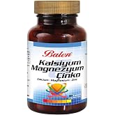 Zencefil Organik Balen Kalsiyum Magnezyum &Ccedil;inko Kaps&uuml;l 709mg x 90 Kaps&uuml;l
