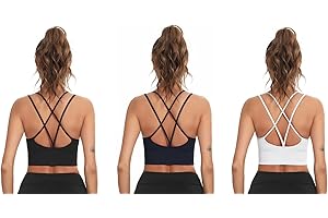 Enjoyoself Sujetador Deportivos Yoga Jogging Lencería Sujetador Acolchado Ropa Interior Deportiva Push Up Brassiere Elástico Almohadillas