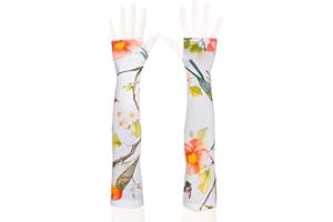 GRÜNARA Gartenarbeit Ärmel für Frauen Bauernhof Sonnenschutz Dornen Proof Kühlarm Ärmel zum Abdecken der Arme für Garten Sport