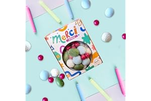 CHOCODIC Ballotin boule 8cm personnalisé "Merci Maître" ou "Merci Maîtresse" ou "Merci ATSEM" (version crayon) (Version Merci Atsem)