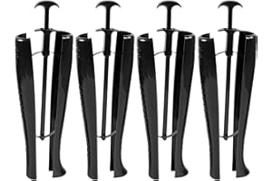 NIDONE Boot Tree, 2 Pair Boot Shapers for Tall Boots 12 Inch Tree Adjustable Shoe Shaper with Handle Anti-Wrinkle Washable Shoe Trees for Cowboy, Women