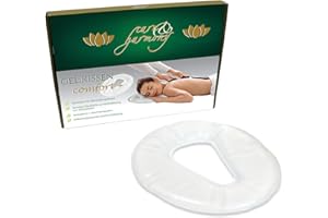 care & harmony Gesicht-Gelkissen für die Kopfstütze oder Nasenschlitze der Massageliege und Therapieliege, waschbar und pflegeleicht, 1 Stück