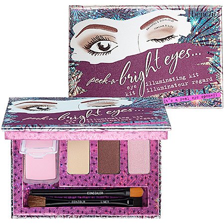BENEFIT COSMETICS peek-a-bright eyes: eye illuminating kit
