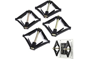 ROWWAIT 4pcs Wall Mount Switch Box Repair Tools,Switch Cassette Repairman Support Rod Electrician Accessories for Repairman Socket Back Box Electrician Accessories 86 Type Switch Box Repair Tool