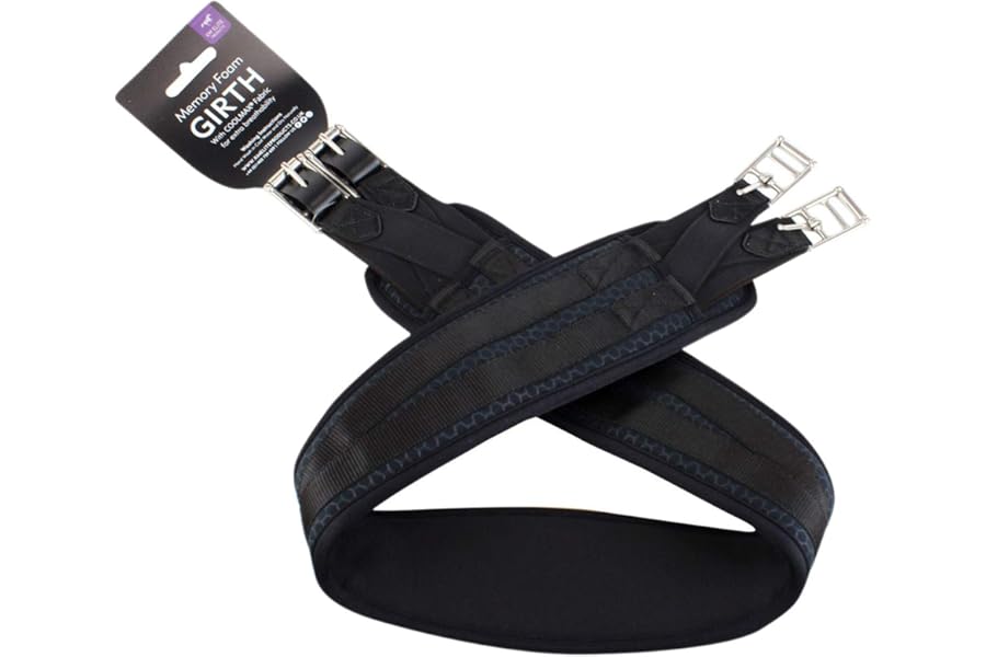 KM Memory Foam GP Girth Black (50")