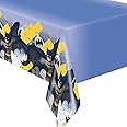 Unique Party 77513 Batman Plastic Tablecloth, 7ft x 4.5ft