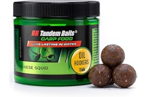 Tandem Baits Carp Food Perfection Oil Hookers | Carpfishing Pesche Pesca Accessori | Alimentatore per la Pesca Carpa | Pesca Accessori alla Carpa 18mm 120g