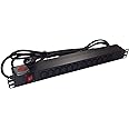 DKURVE 12-Way IEC C13 PDU with IEC C14 PLUG (Kettle/UPS) 1U 19Power Distribution Unit