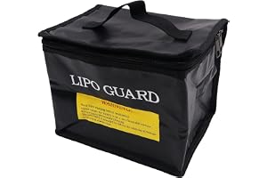 WANGCL Lipo Batteriväska brandsäker vattentät Lipo-säker laddningsväskan för Li-po batteri drönare batteri powerbank 215 x 14