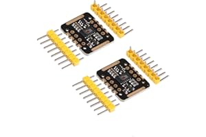 Hailege 2pcs MAX30102 Herzfrequenzsensor-Modul Herzschlag-Frequenz-Tester Pulserkennung Blutsauerstoffkonzentrationstest für Arduino