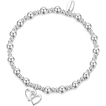 BUBEFSKD Hip Hop Crystal Star Pentagramme Herz Perlen Armband Ästhetik