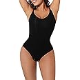 Cheekee Contour Shapewear Bodysuit for Women - Tummy Control, Thong Body Shaper, Backless, Seamless Bodysuit