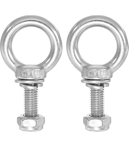 Anneau Tige Filetée M10 Inox 304 - Longueur 62 Mm - Marque FP INOX