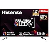 Hisense 139 cm (55 inches) 4K Ultra HD Smart Certified Android QLED TV 55U6G (Metal Gray)