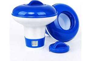 Towviy 2PCS Diffuseur de Chlore pour Piscine, Distributeur de Chlore Flottant Flotteur Chimique Piscine Distributeur de Chlore pour Piscine, Parc Aquatique, Spa