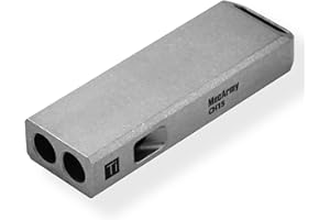 ‎MECARMY MecArmy CH15 Titanpfeife mit Zweiton-Design und Schlüsselanhängerring – Laute und zuverlässige Überlebenspfeife für Notfälle, Outdoor, Sport und mehr