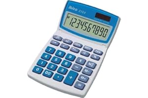 Ibico Rexel Ibico 210X - Calculadora de sobremesa con pantalla LCD de 10 dígitos