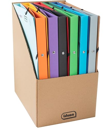 SIGMA Wolkenmarmer mappen, hard karton, DIN A4, 50 mm, smal, geel, 5 stuks SIGMA Wolkenmarmer mappen, hard karton, DIN A4, 50 mm, smal, geel, 5 stuks