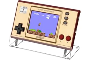 CaSZLUTION Transparenter Acryl-Ständer, kompatibel mit Nintendo New Game & Watch Handheld Portable Game Console Holder Display Stand