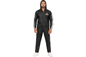 NORTH EDGE Men Heavy Duty Sauna Sweat Track Suit Gym Fitness Weight loss Slimming Boxing Fat