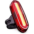 PRO ROOP USB Rechargeable LED Bike Light Set Front and Rear, LED Aluminum Bicycle Headlight, Bike Head Light, Cycling Front Rear Lamp, WaterproofSafety Flashlight