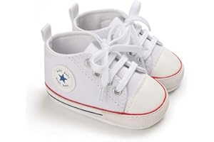 DEBAIJIA Chaussures pour ​Tout-Petits 0-18M Bébé Baskets Enfants Légér Semelle Souple Antidérapant Filles Garçons